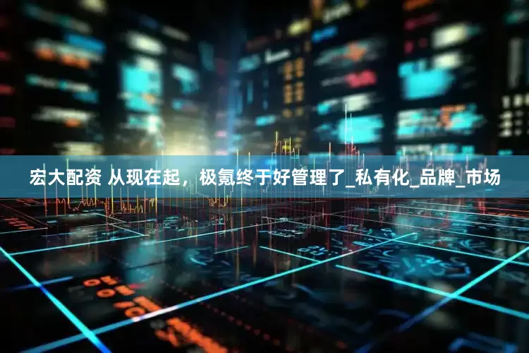 宏大配资 从现在起，极氪终于好管理了_私有化_品牌_市场