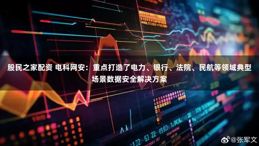 股民之家配资 电科网安：重点打造了电力、银行、法院、民航等领域典型场景数据安全解决方案